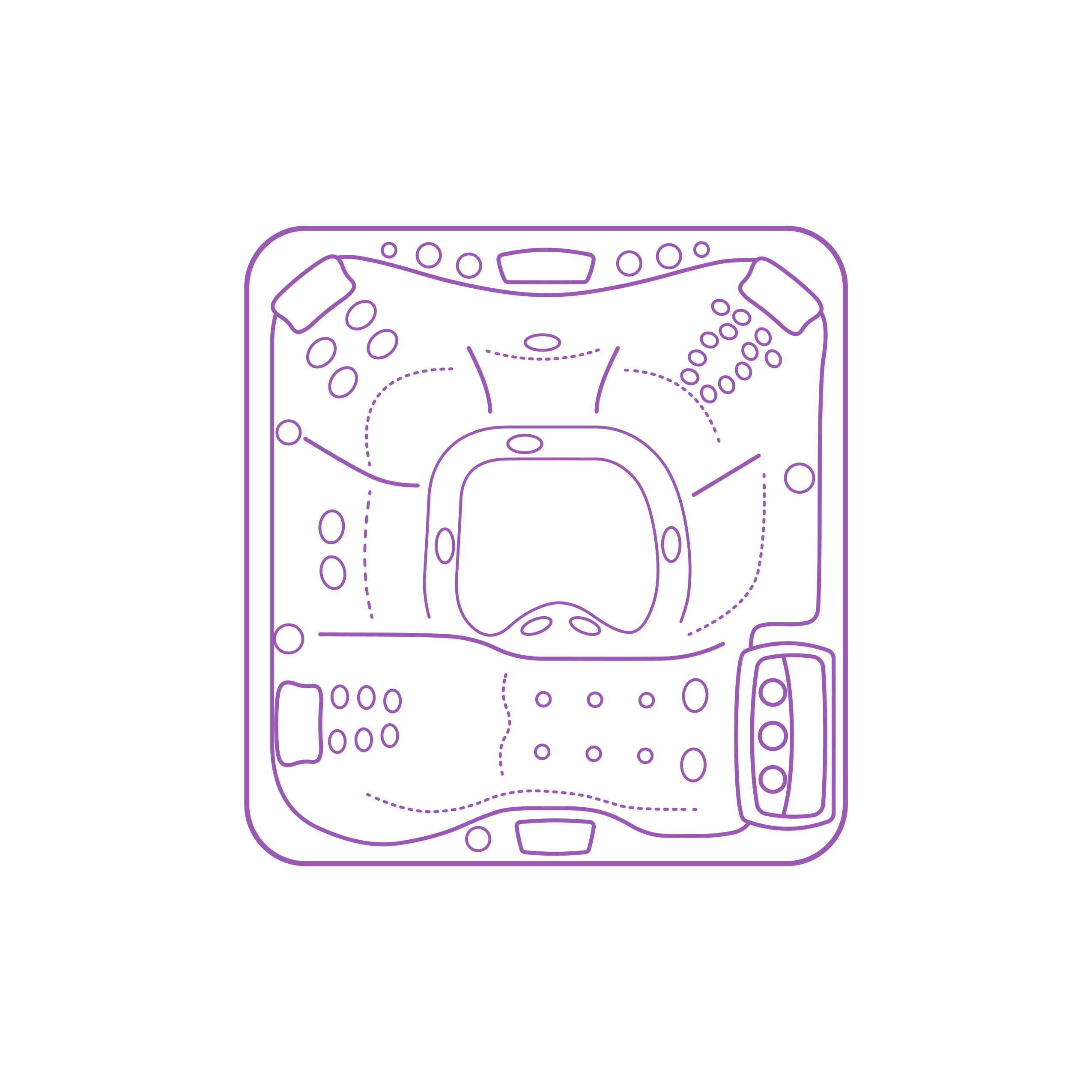 Fixtures Hot Tub Jacuzzi Sundance Altamar Spa Sticker Svg Vector Free Vectors